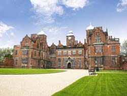 view of the front elevation of Aston Hall