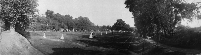 Tennis tournament 1908