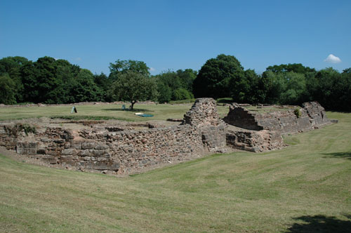 picture of weoley castle ruins